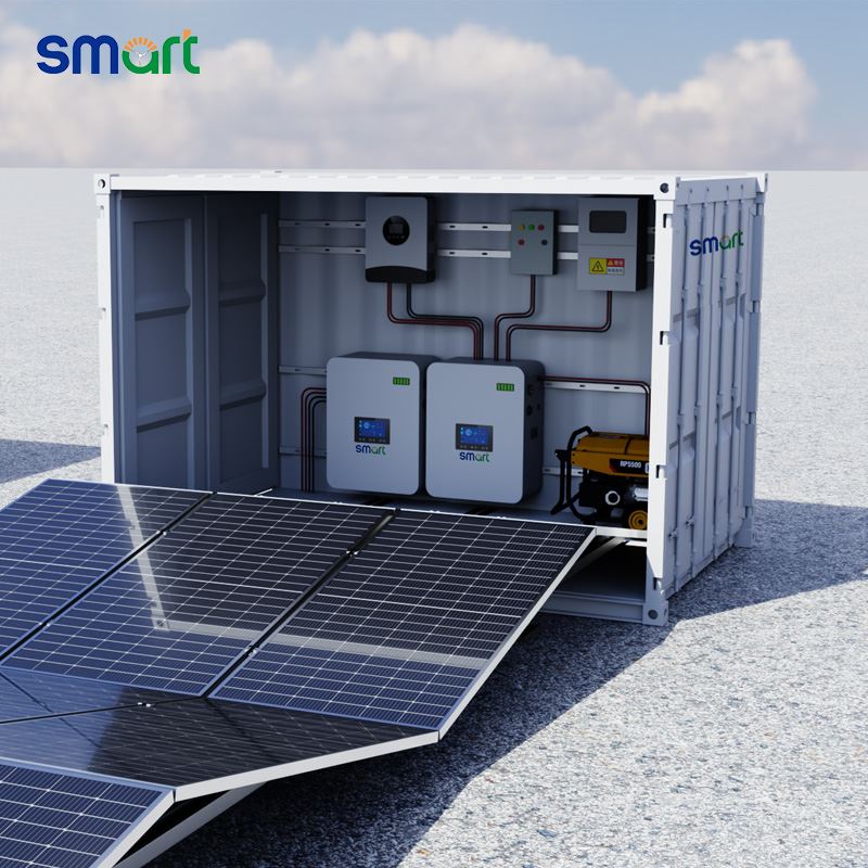 Foldable Photovoltaic Container System